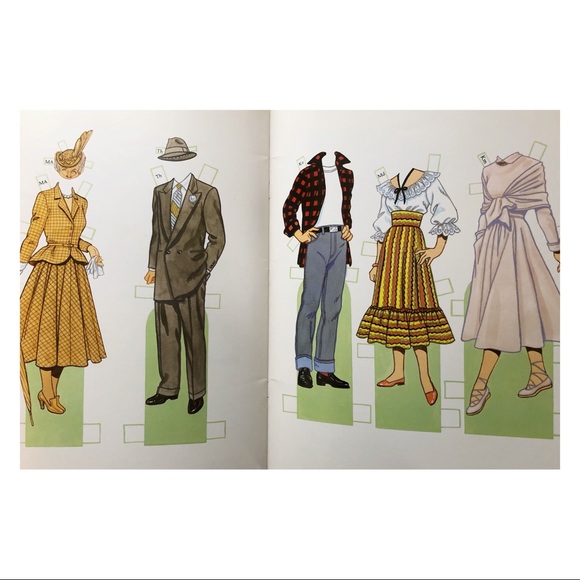 American Family of the 1940s Paper Dolls - Picture 7 of 7